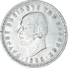 Moneda, Grecia, 10 Drachmai, 1959