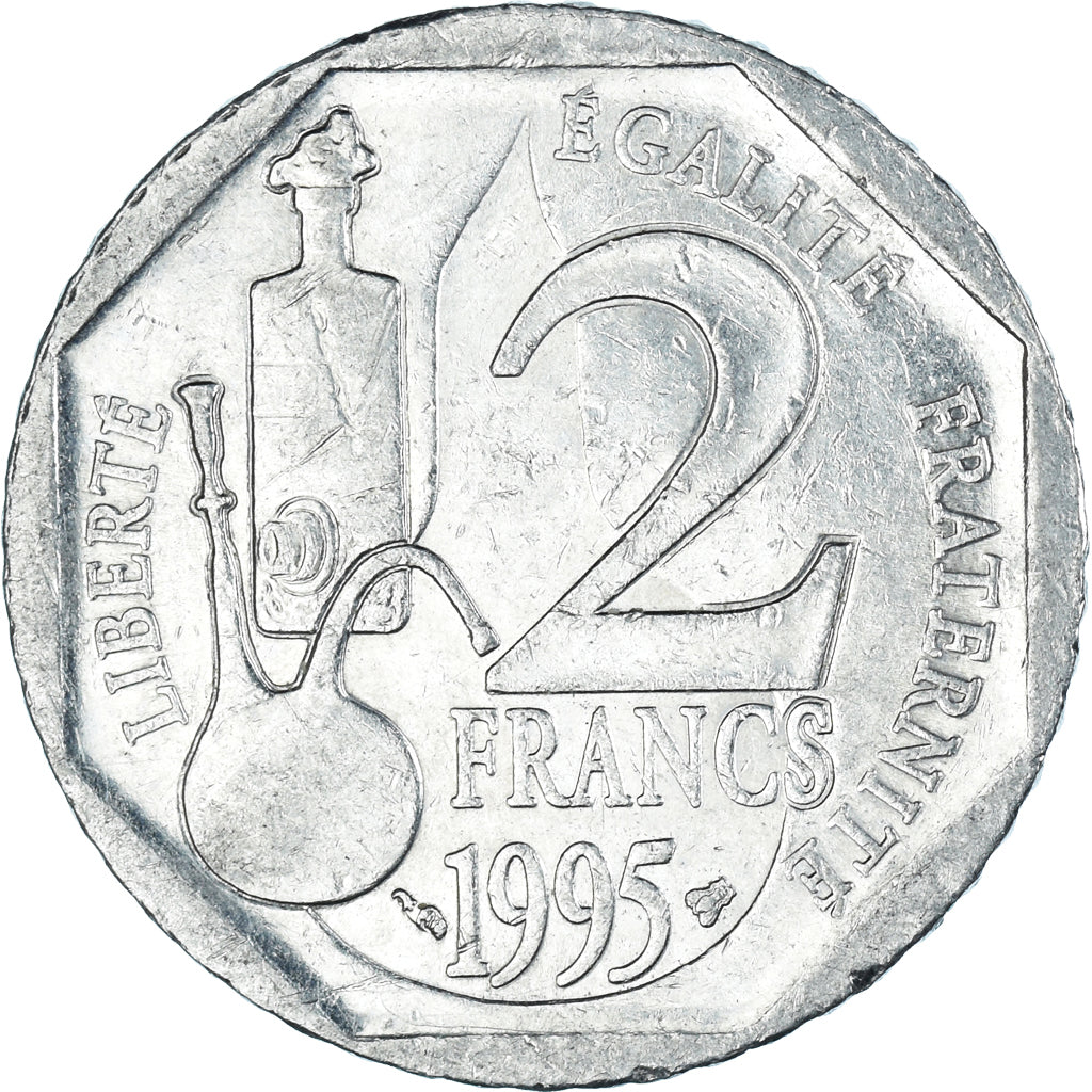 Moneta, Francia, 2 Francs, 1995