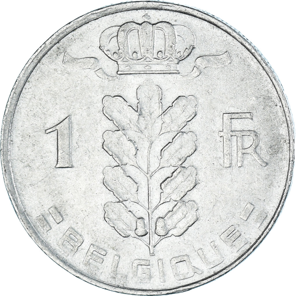 Monnaie, Belgique, Franc, 1975