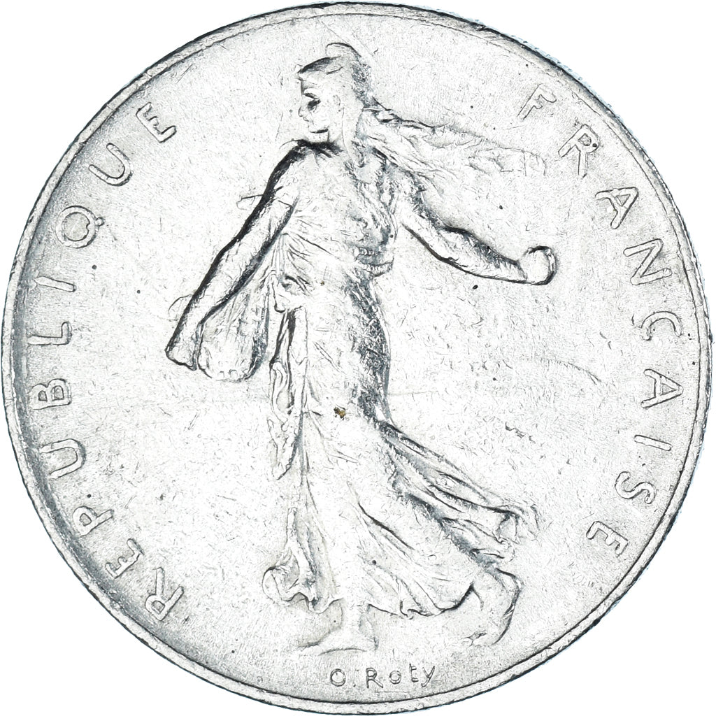 Coin, France, Franc, 1975