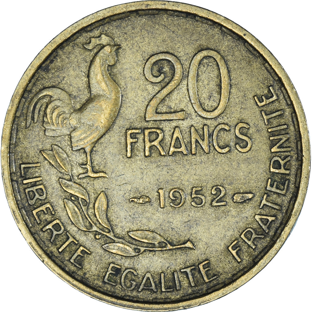 Coin, France, 20 Francs, 1952