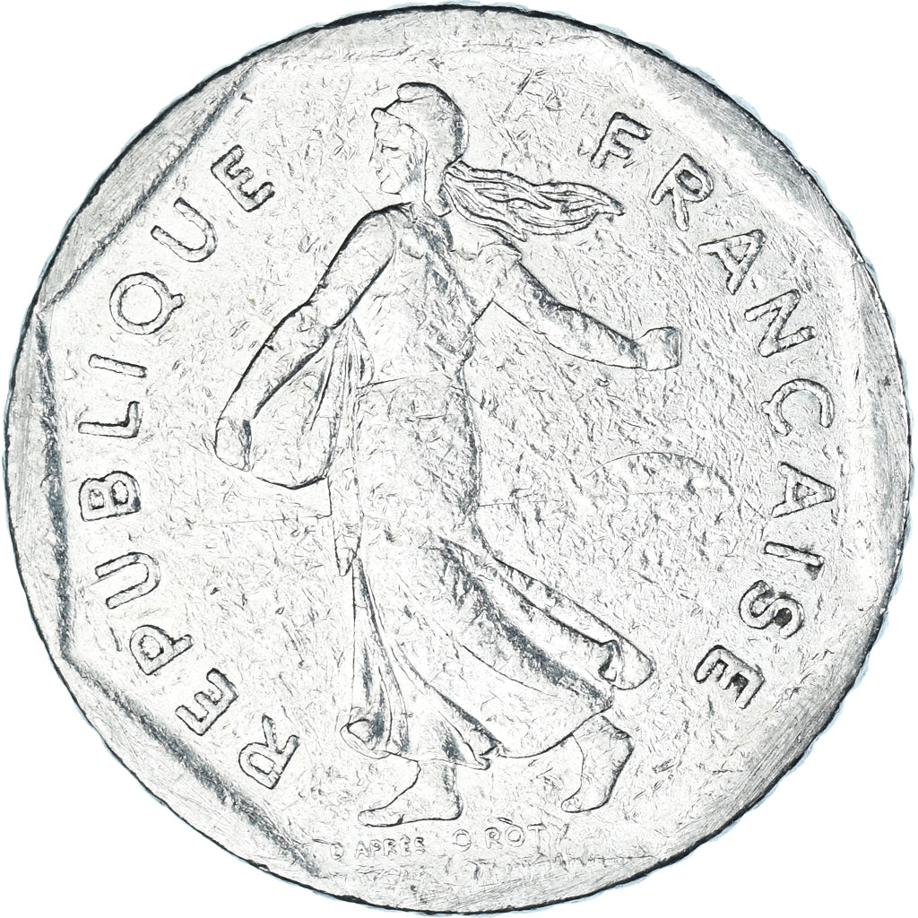 Münze, Frankreich, 2 Francs, 1979