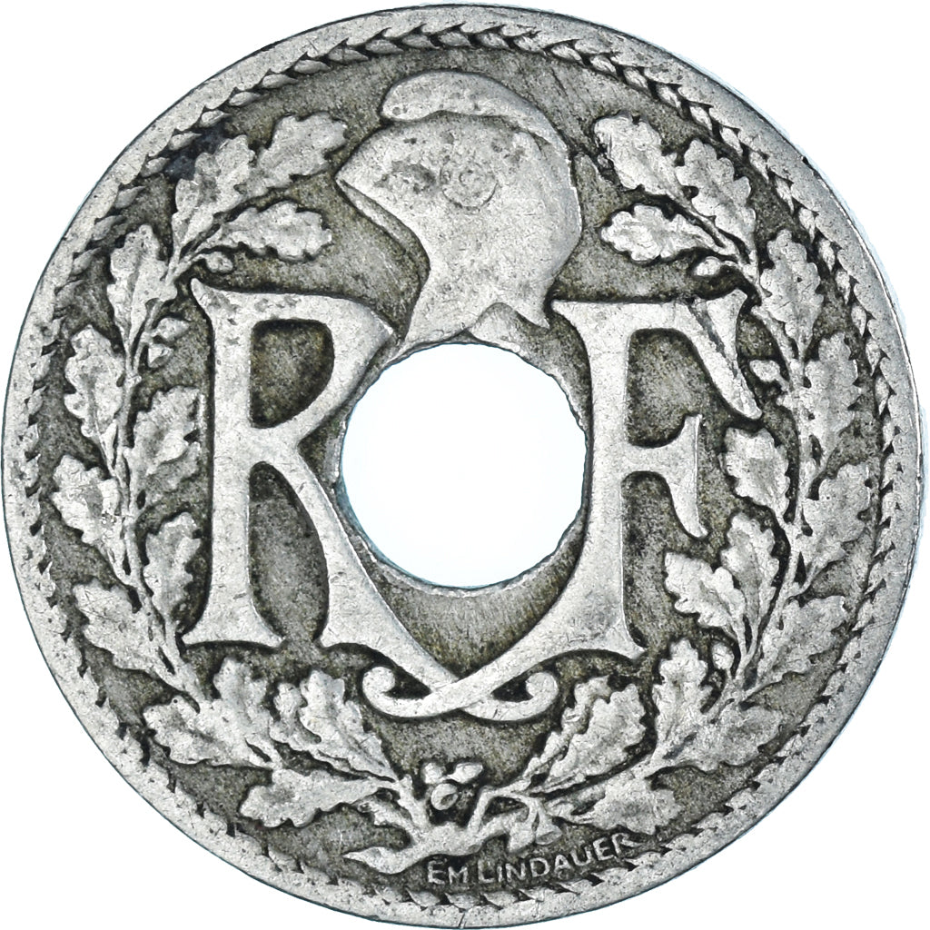 Moneta, Francia, 10 Centimes, 1918