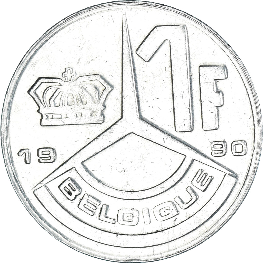 Münze, Frankreich, Franc, 1990
