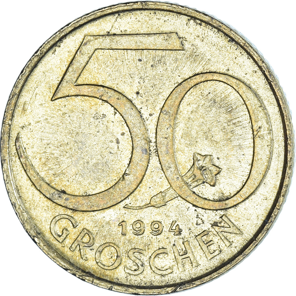 Coin, Austria, 50 Groschen, 1994