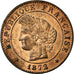 Moneta, Francja, Cérès, Centime, 1872, Paris, AU(55-58), Bronze, KM:826.1