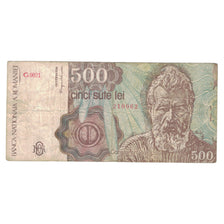 Banknote, Romania, 500 Lei, 1991, 1991-04, KM:98b, VF(20-25)