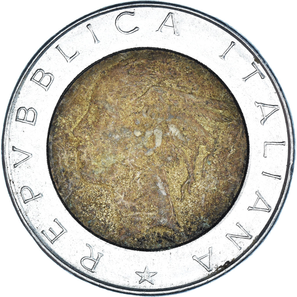 Coin, Italy, 500 Lire, 2001