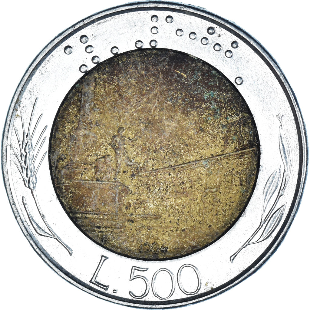 Coin, Italy, 500 Lire, 2001