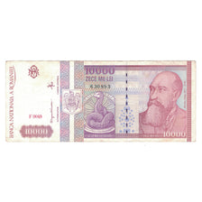 Geldschein, Rumänien, 10,000 Lei, 1994, 1994-02, KM:105a, SS