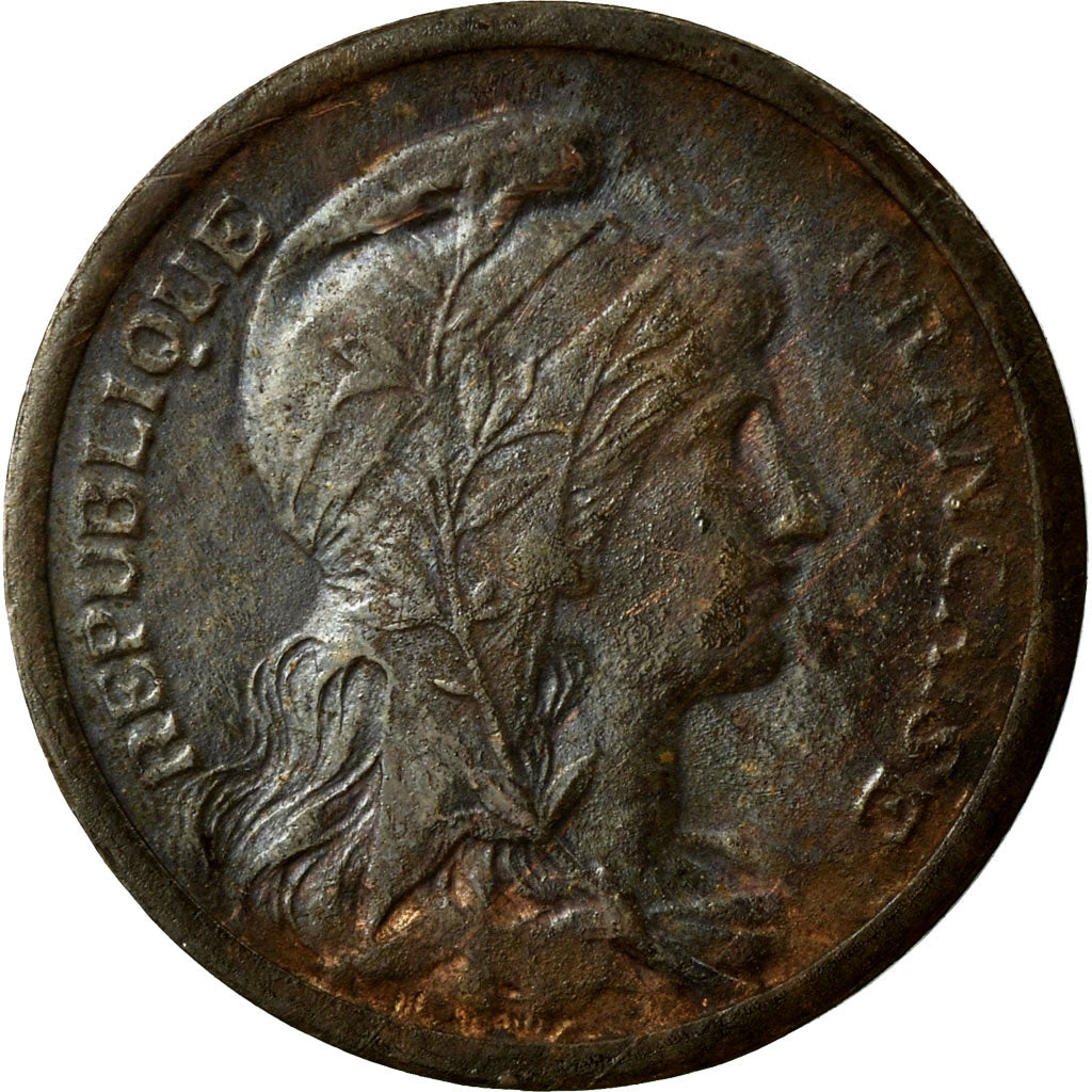 Coin, France, Dupuis, Centime, 1913, EF(40-45), Bronze, KM:840, Gadoury:90