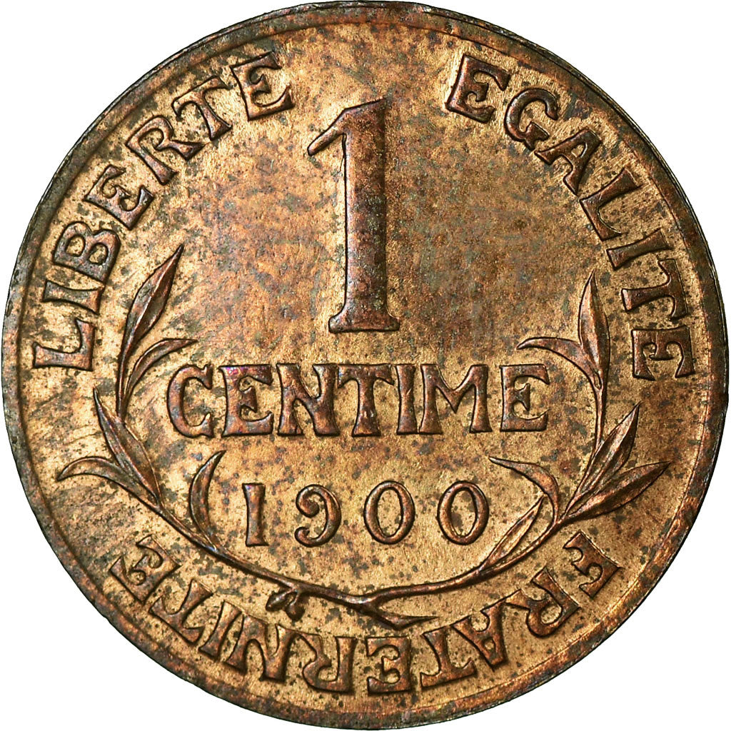 Coin, France, Dupuis, Centime, 1900, EF(40-45), Bronze, KM:840, Gadoury:90