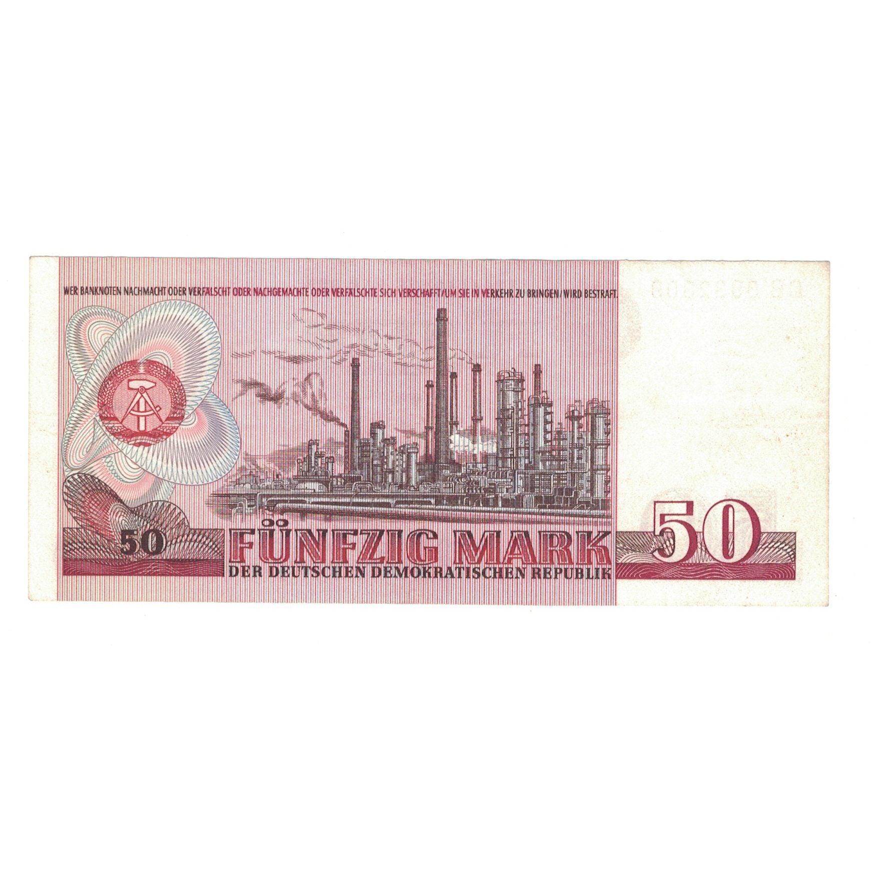 Banknote, Germany - Democratic Republic, 50 Mark, 1971, KM:30a, AU(55-58)