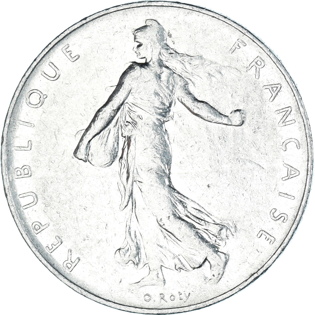 Moneta, Francia, Franc, 1975