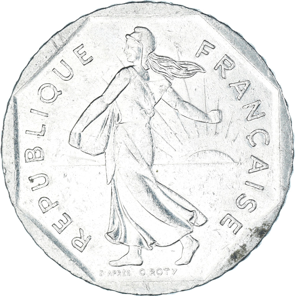 Moneta, Francja, 2 Francs, 1982