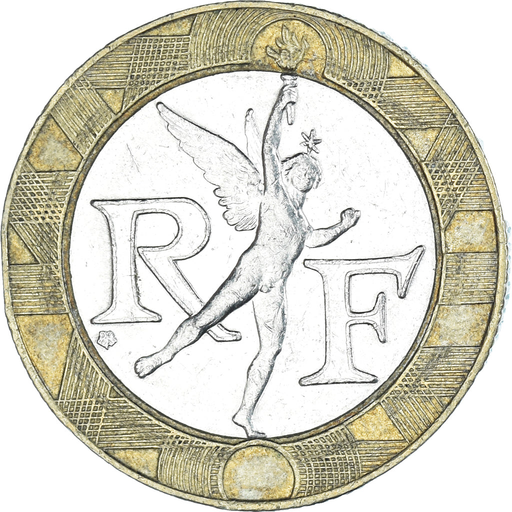 Coin, France, 10 Francs, 1991
