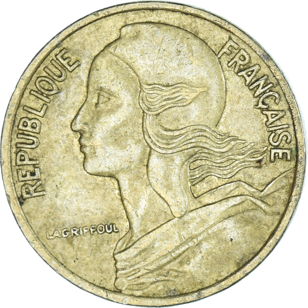 Moeda, França, 5 Centimes, 1979
