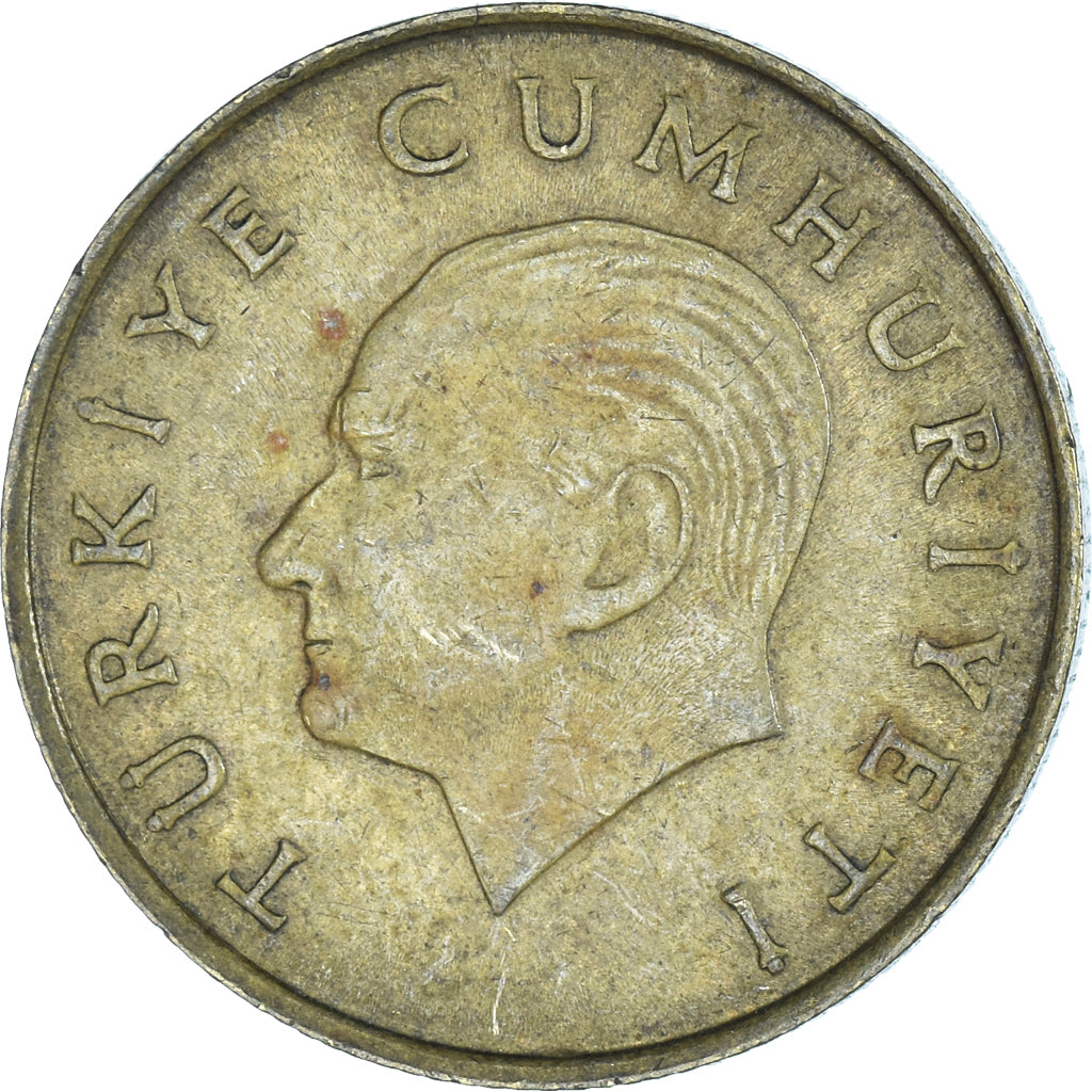 Moneda, Turquía, 500 Lira, 1989