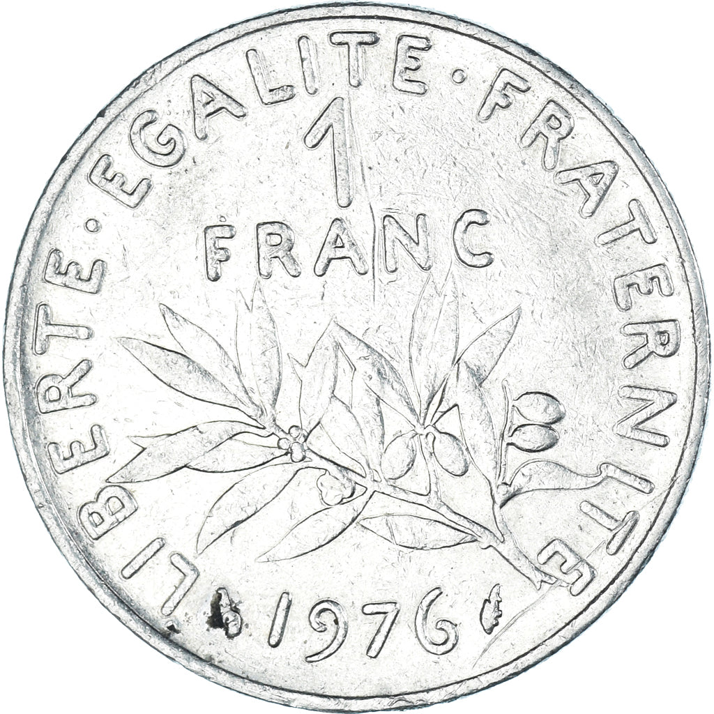 Coin, France, Franc, 1976