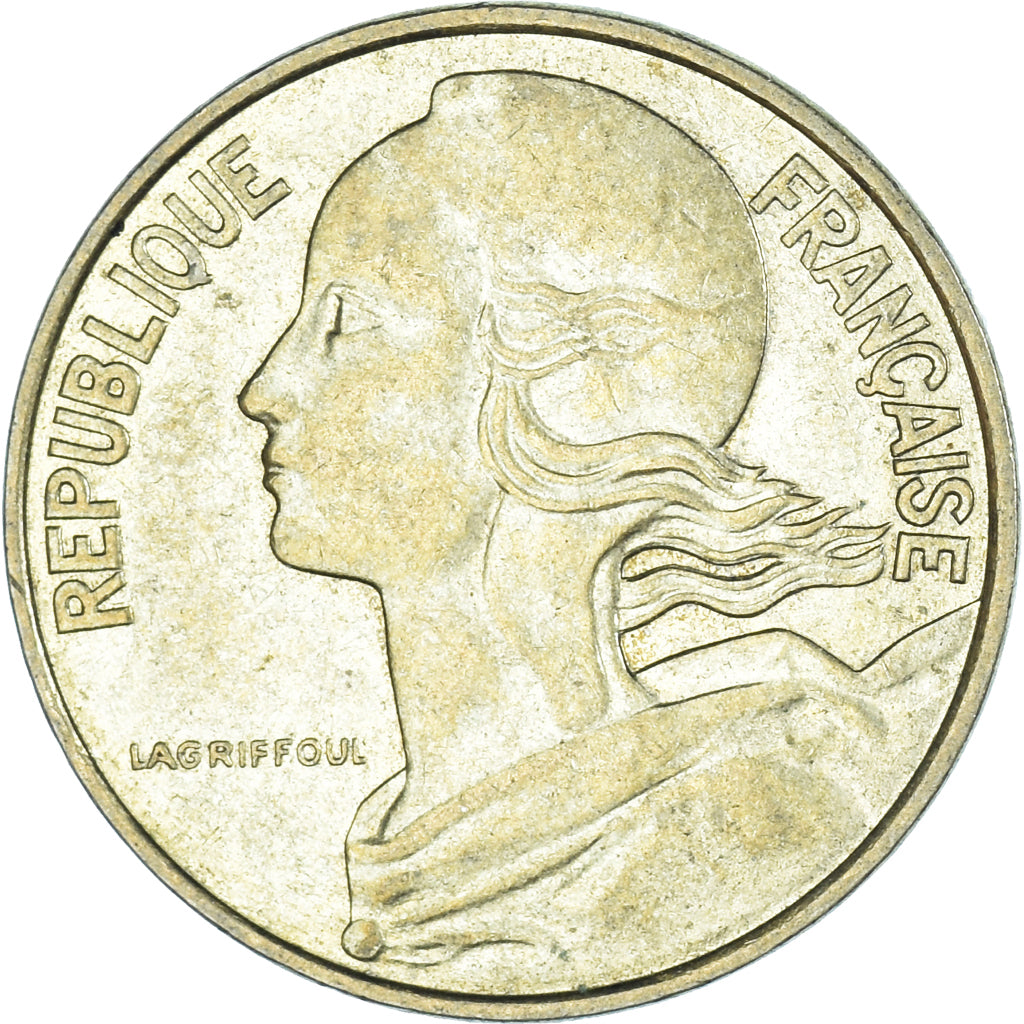 Moneta, Francja, 10 Centimes, 1992