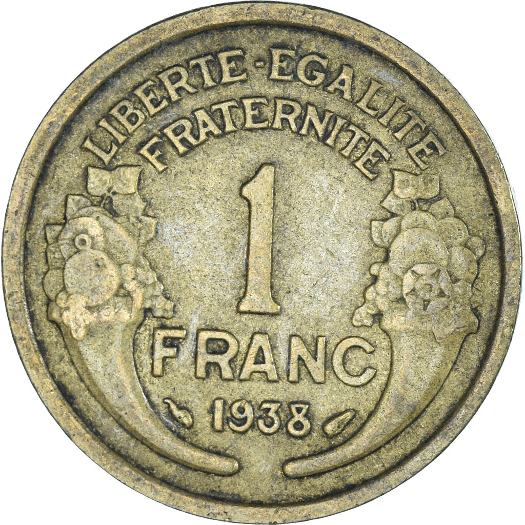 Coin, France, Franc, 1938
