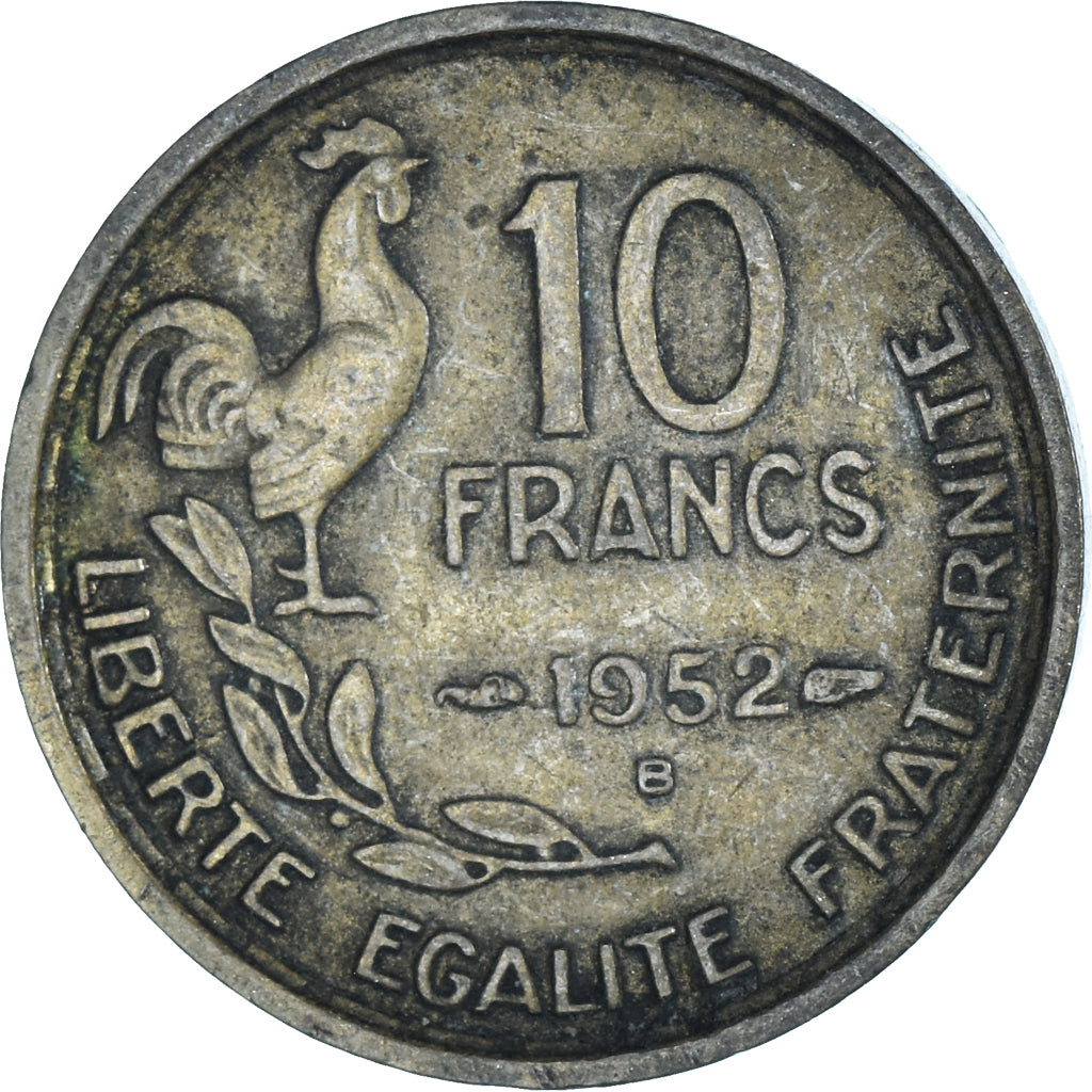 Coin, France, 10 Francs, 1952