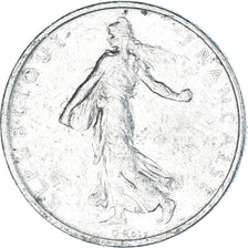 Coin, France, 1/2 Franc, 1965