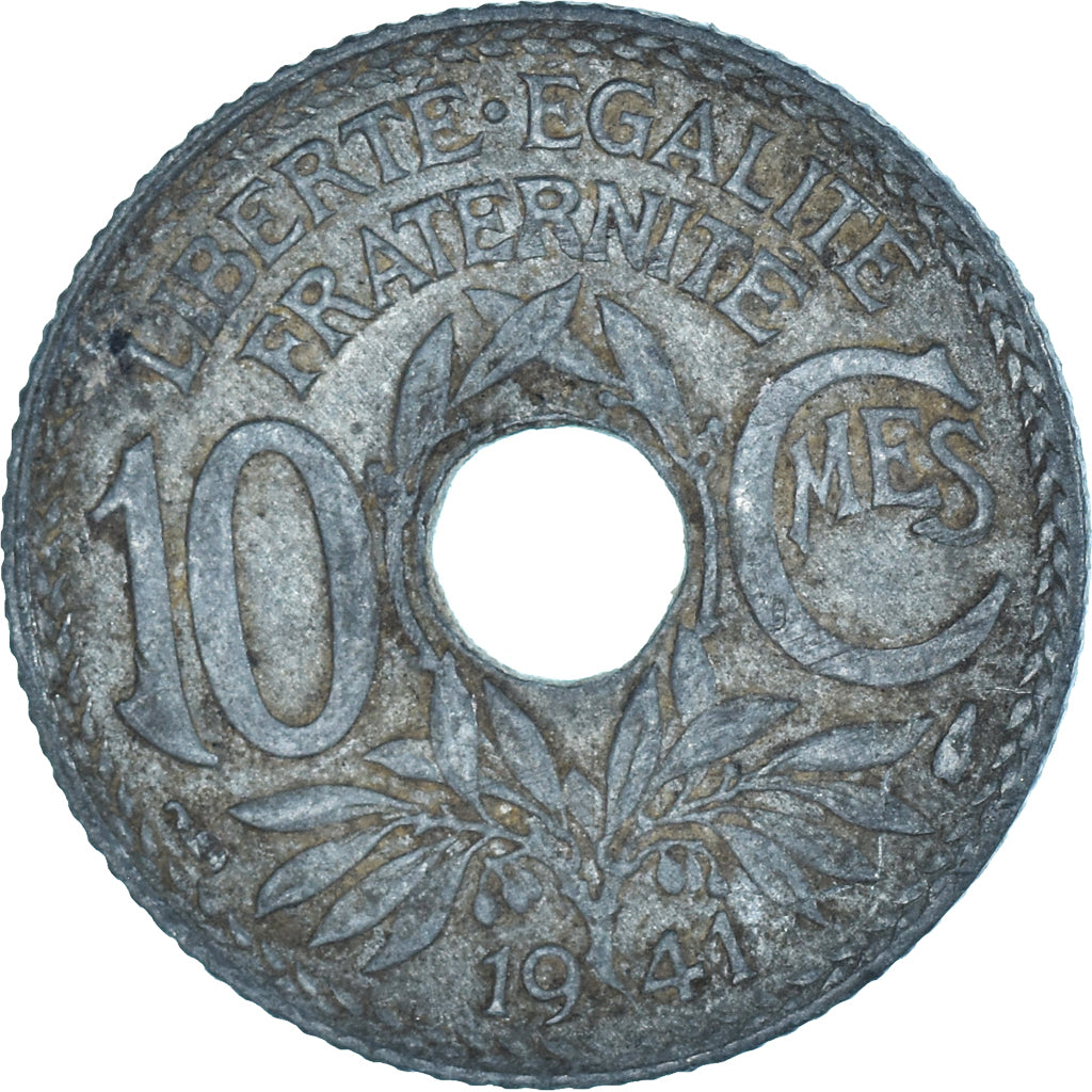 Moneta, Francia, 10 Centimes, 1941