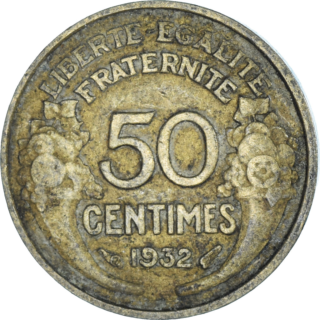 Moneta, Francia, 50 Centimes, 1932