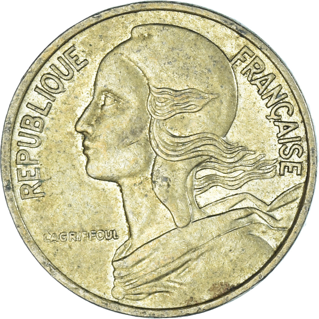 Moeda, França, 5 Centimes, 1979