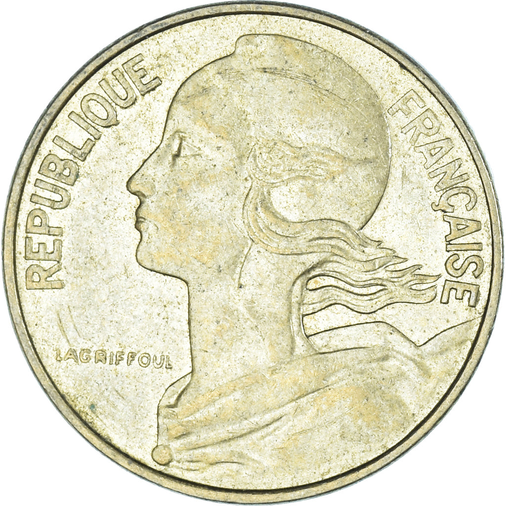 Coin, France, 10 Centimes, 1982