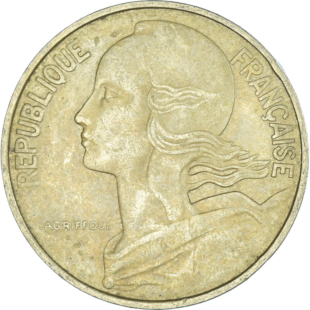 Coin, France, 10 Centimes, 1978