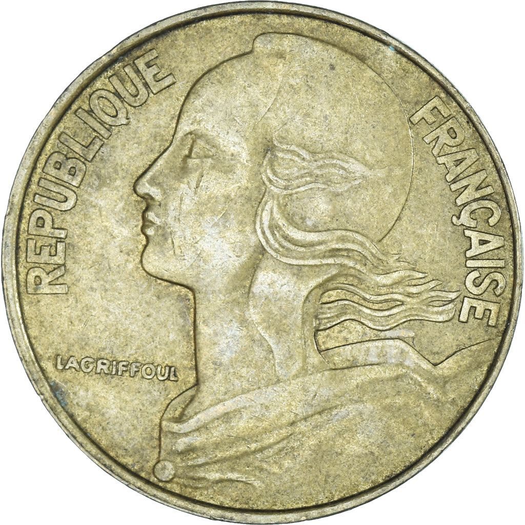 Münze, Frankreich, 20 Centimes, 1992
