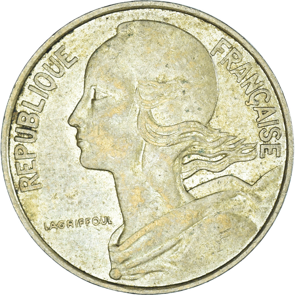 Coin, France, 10 Centimes, 1989