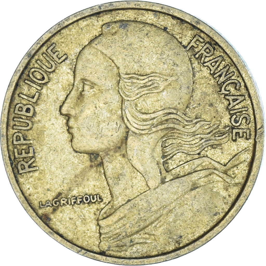 Moneda, Francia, 5 Centimes, 1966