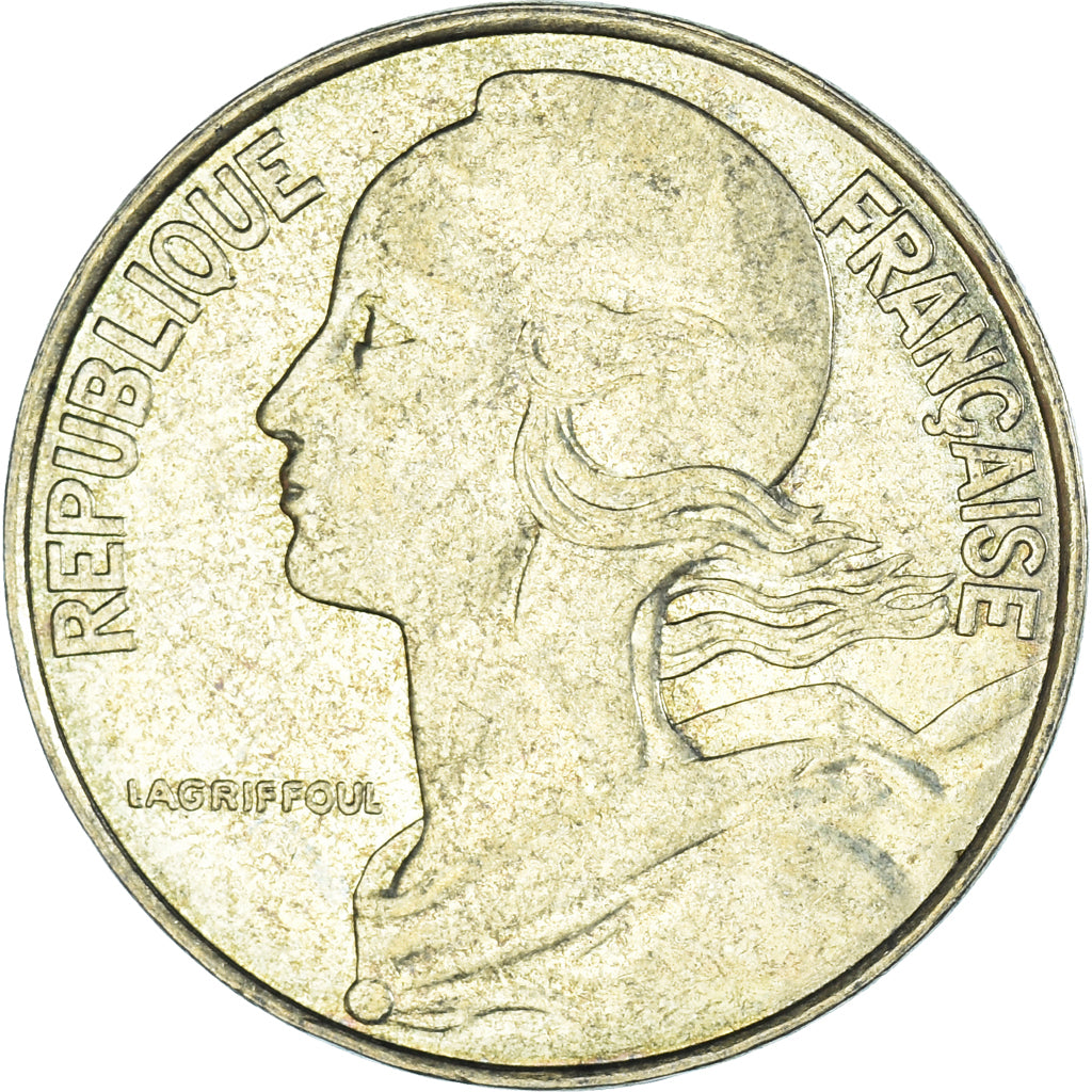 Coin, France, 20 Centimes, 1997