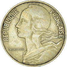 Moeda, França, 20 Centimes, 1963