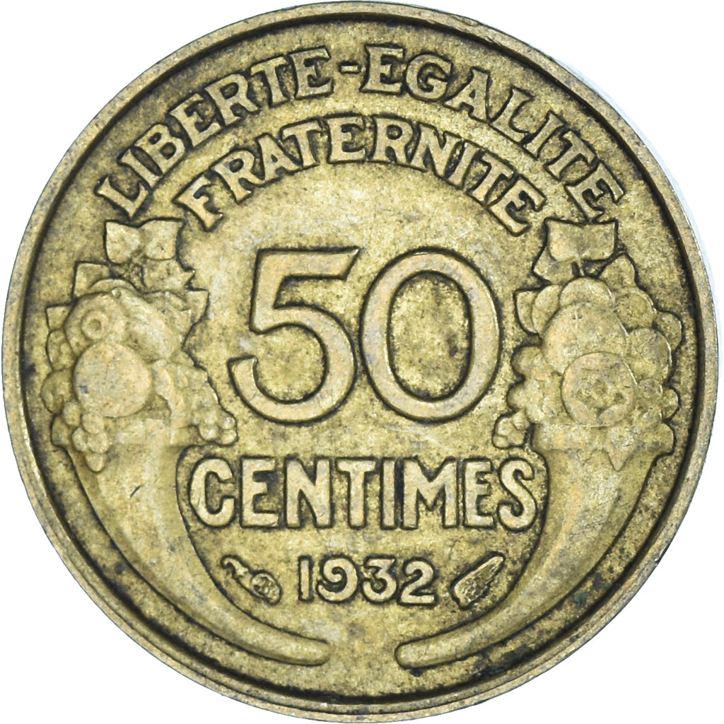 Coin, France, 50 Centimes, 1932