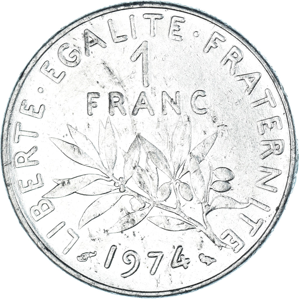 Moneta, Francia, Franc, 1974