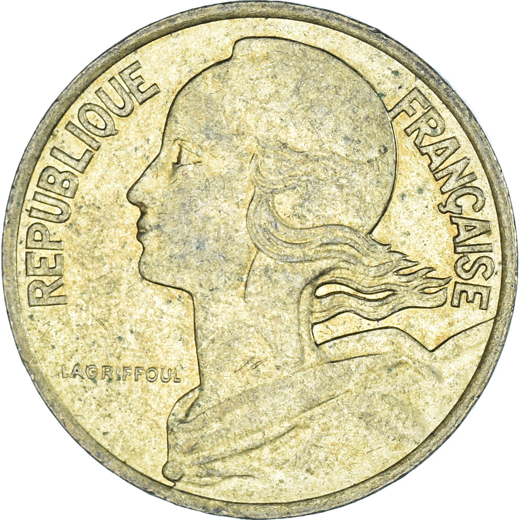 Münze, Frankreich, 10 Centimes, 1998