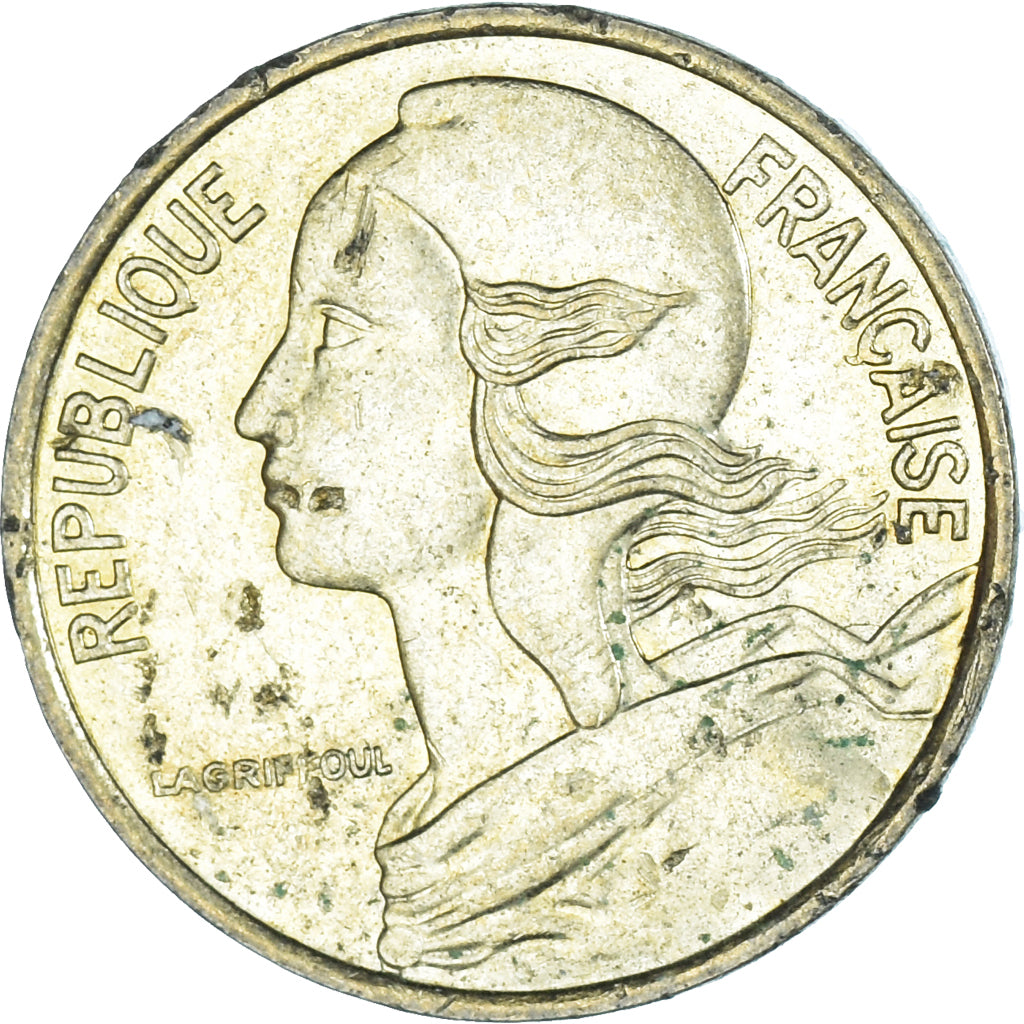 Moneta, Francja, 5 Centimes, 1992
