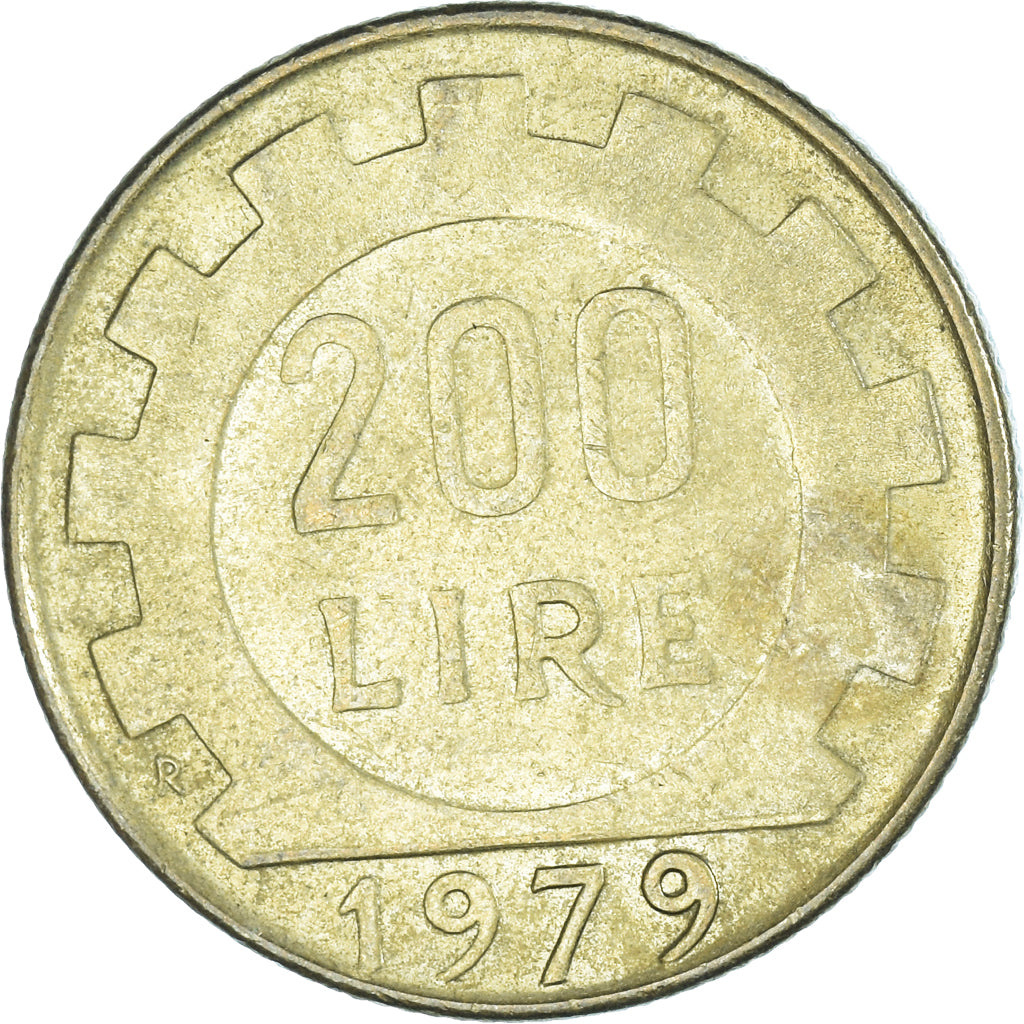 Coin, Italy, 200 Lire, 1979