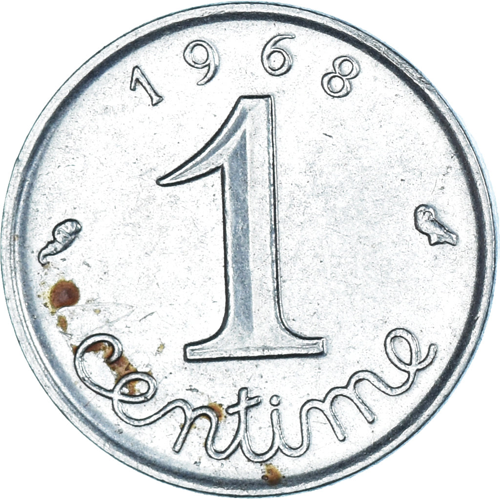Moeda, França, Centime, 1968