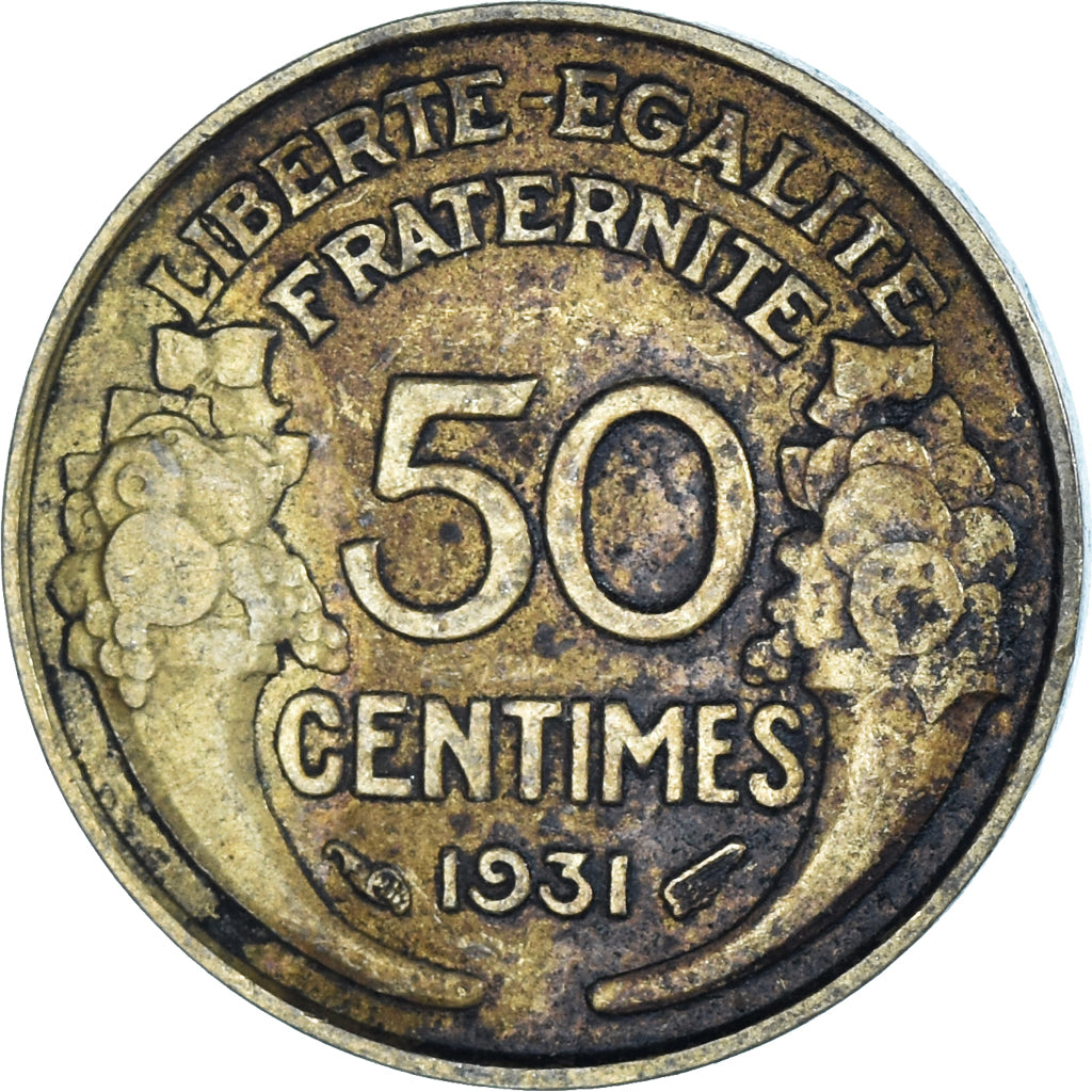 Moneta, Francia, 50 Centimes, 1931