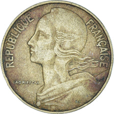 Moneta, Francja, 20 Centimes, 1968