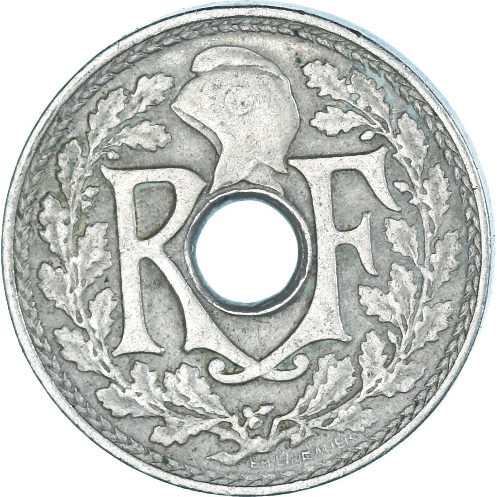 Coin, France, 5 Centimes, 1921