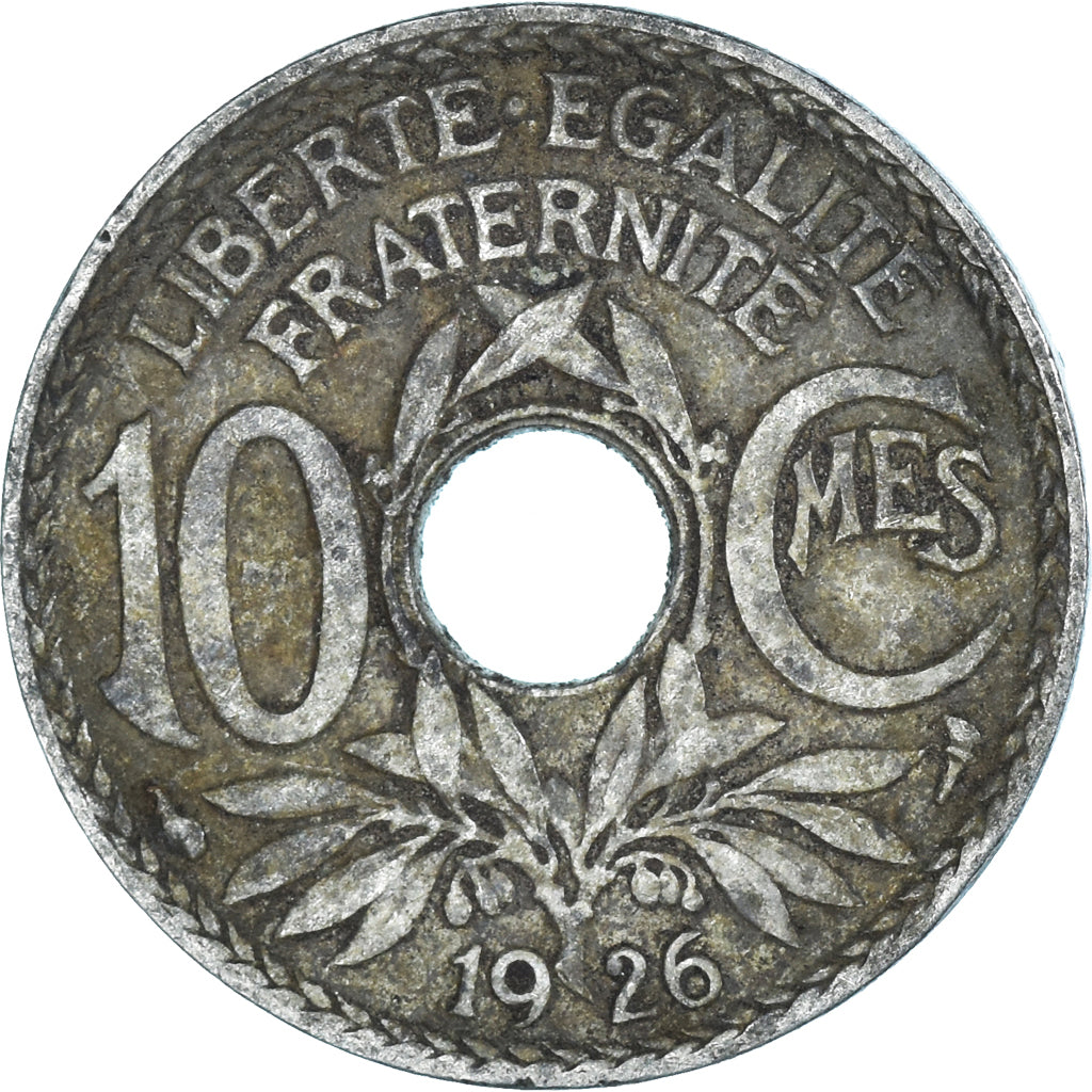 Coin, France, 10 Centimes, 1926