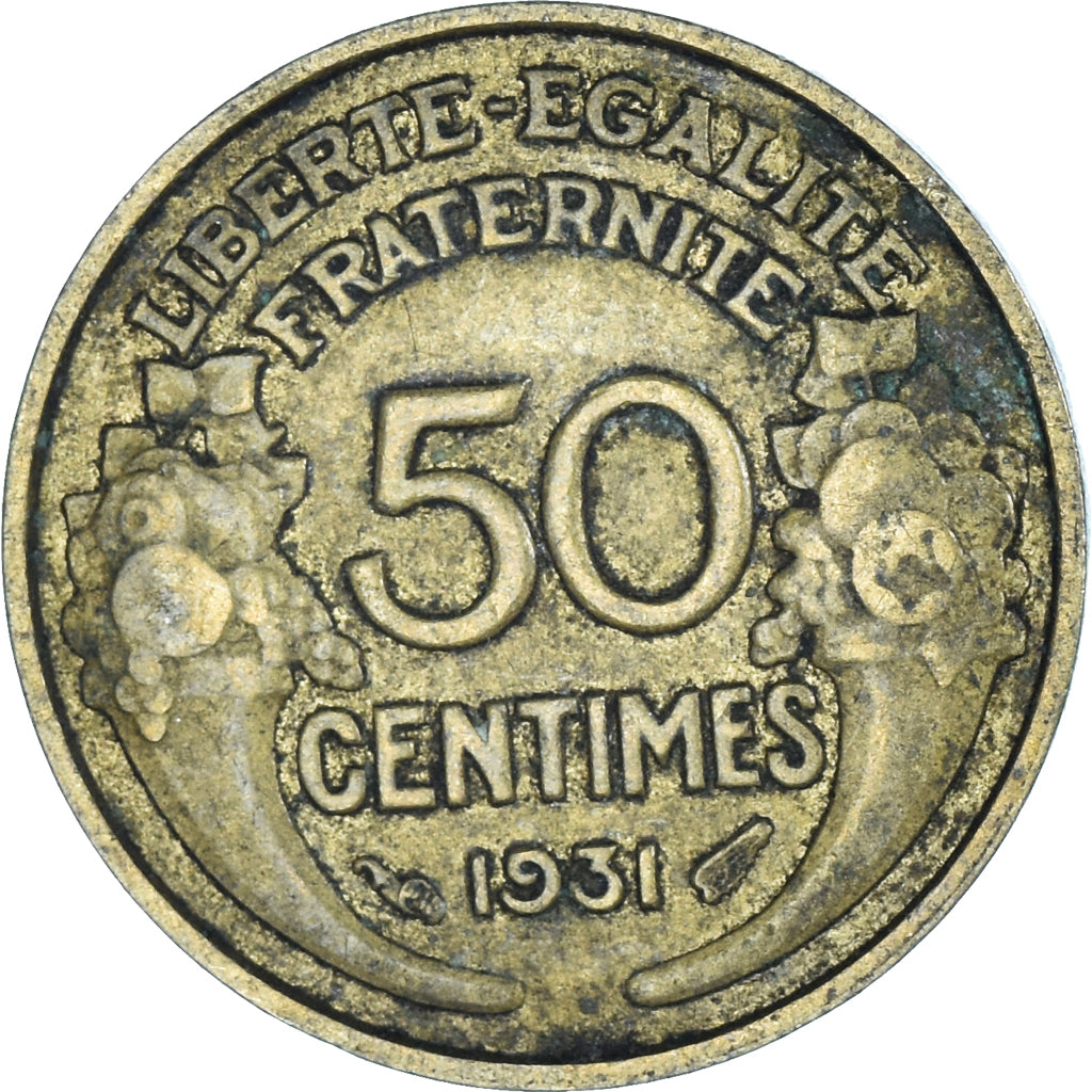 Coin, France, 50 Centimes, 1931
