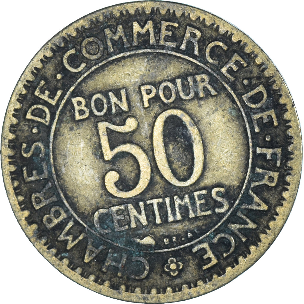 Coin, France, 50 Centimes, 1923