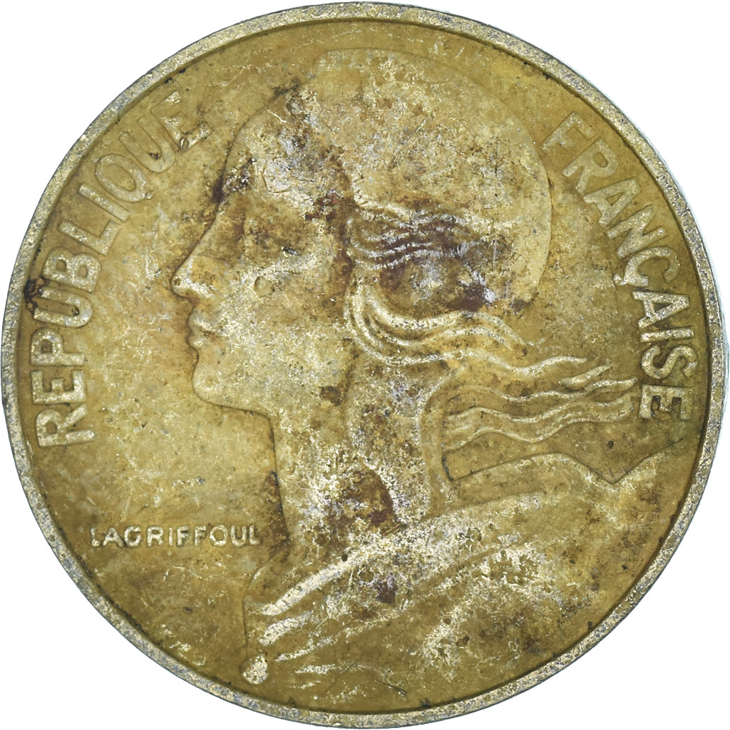 Moneta, Francia, 20 Centimes, 1984